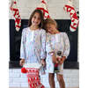 Nutcracker Tess Lounge Dress, Multi - Dresses - 4