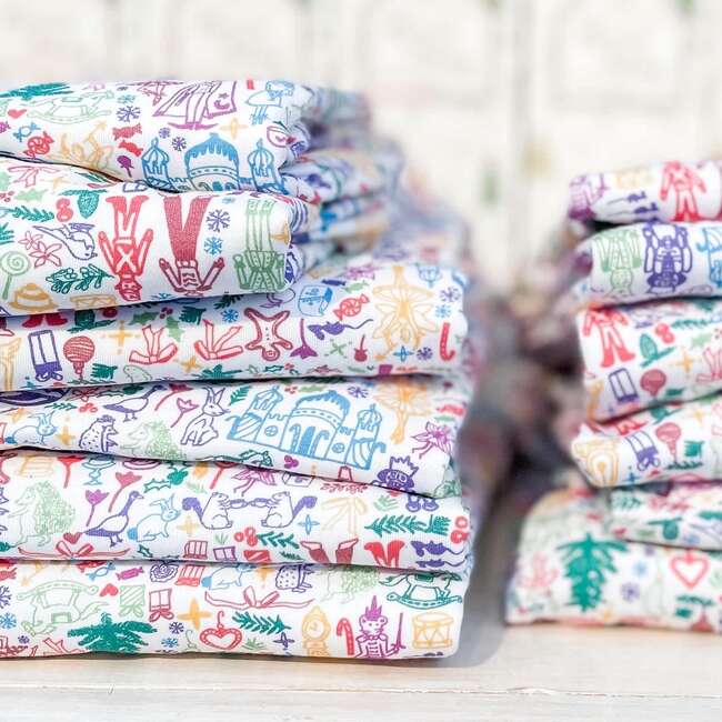 Nutcracker Snap Onesie, Multi - Onesies - 3