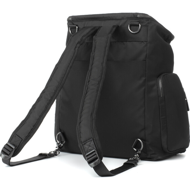 Alyssa Backpack, Gunmetal - Diaper Bags - 7