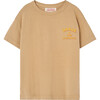 Babar x The Animals Observatory Rooster Kids T-Shirt, Brown - T-Shirts - 1 - thumbnail