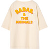 Babar x The Animals Observatory Elephant Park Rooster Oversize Kids T-Shirt, Ecru - T-Shirts - 2