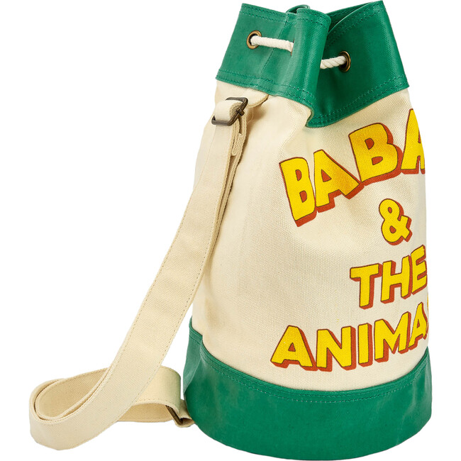 Babar x The Animals Observatory Elephant Park Backpack Onesize Bag, Green - Bags - 3