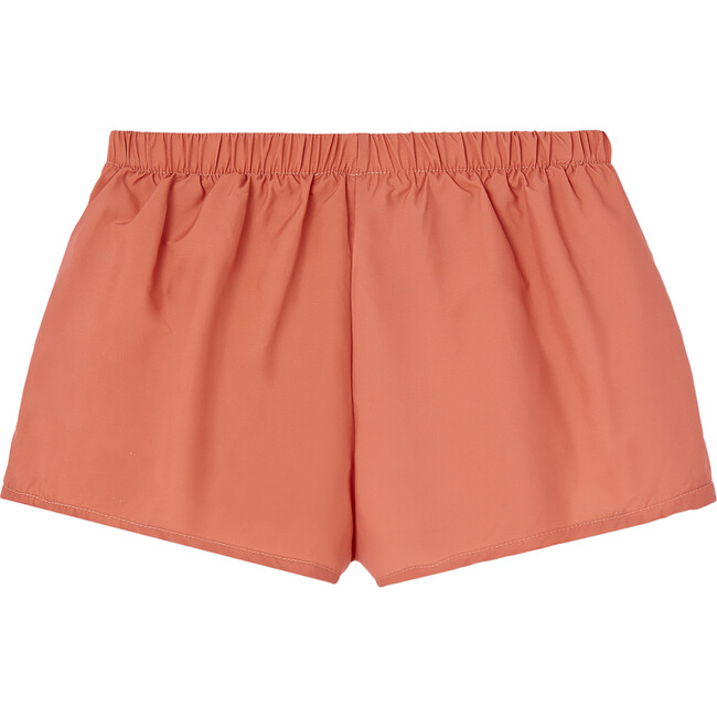 Babar x The Animals Observatory Elephant Boat Puppy Kids Swimsuit, Orange