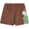 Babar x The Animals Observatory Elephant Food Clam Kids Pants, Brown - Pants - 2