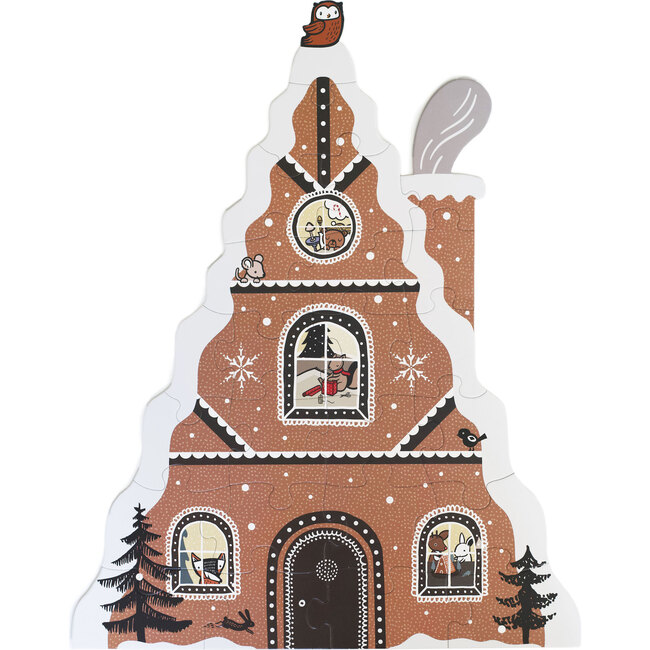 Wee Gallery Gingerbread House Puzzle