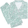 North Pole Women's Button Front Long Pajama Set, Multi - Pajamas - 1 - thumbnail