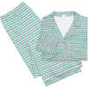 Balsam Stripe Women's Button Front Long Pajama Set, Multi - Pajamas - 1 - thumbnail
