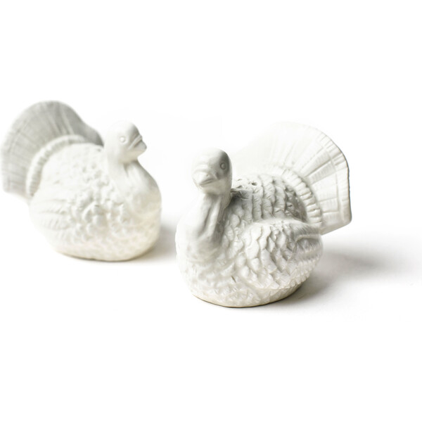 Turkey Shaped Salt and Pepper Shaker Set - Coton Colors Party & Tabletop | Maisonette