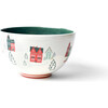 Christmas in the Village Town Square Footed Bowl - Tabletop - 3