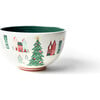 Christmas in the Village Town Square Footed Bowl - Tabletop - 6