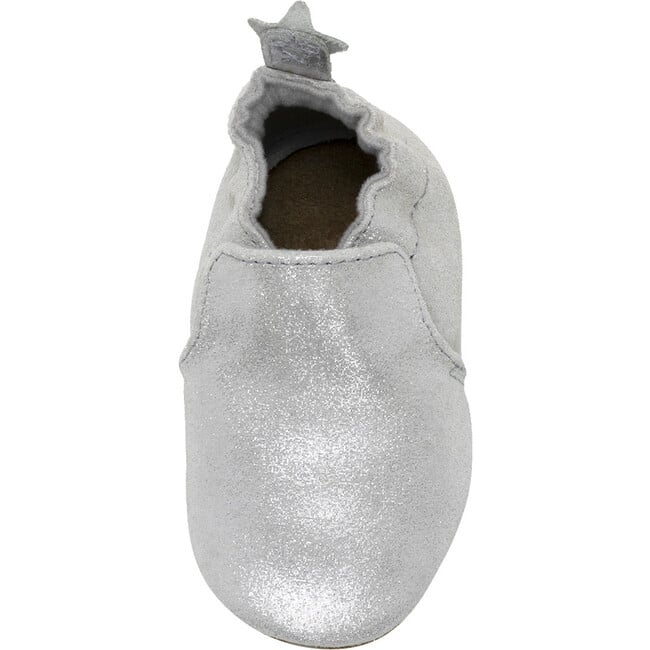 Pretty Pearl Soft Soles, Silver - Slip Ons - 7