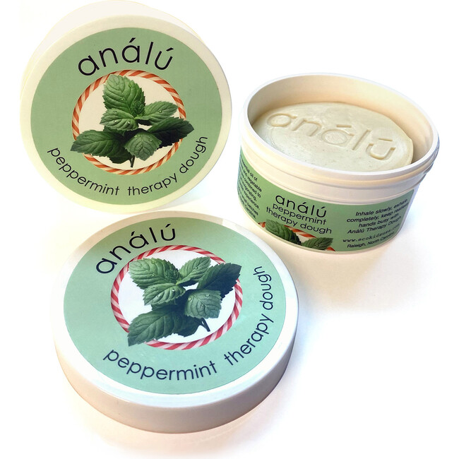 analu therapy dough holiday bundle: peppermint/pumpkin spice