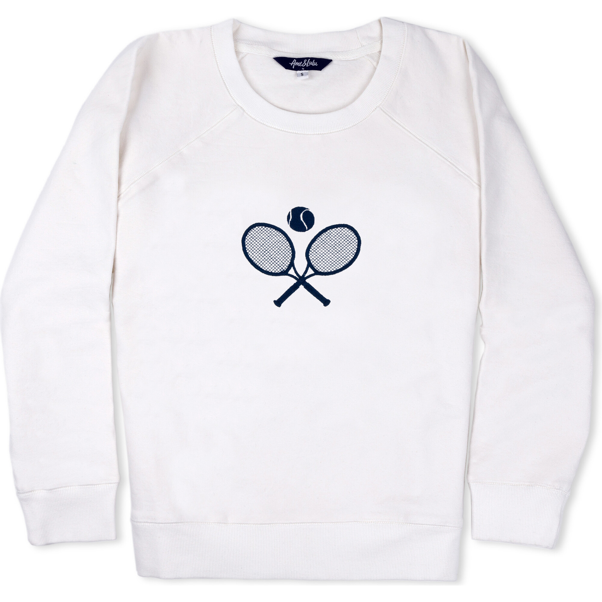 Women's Love All Sweatshirt, Crossed Racquets - Loungewear - 1