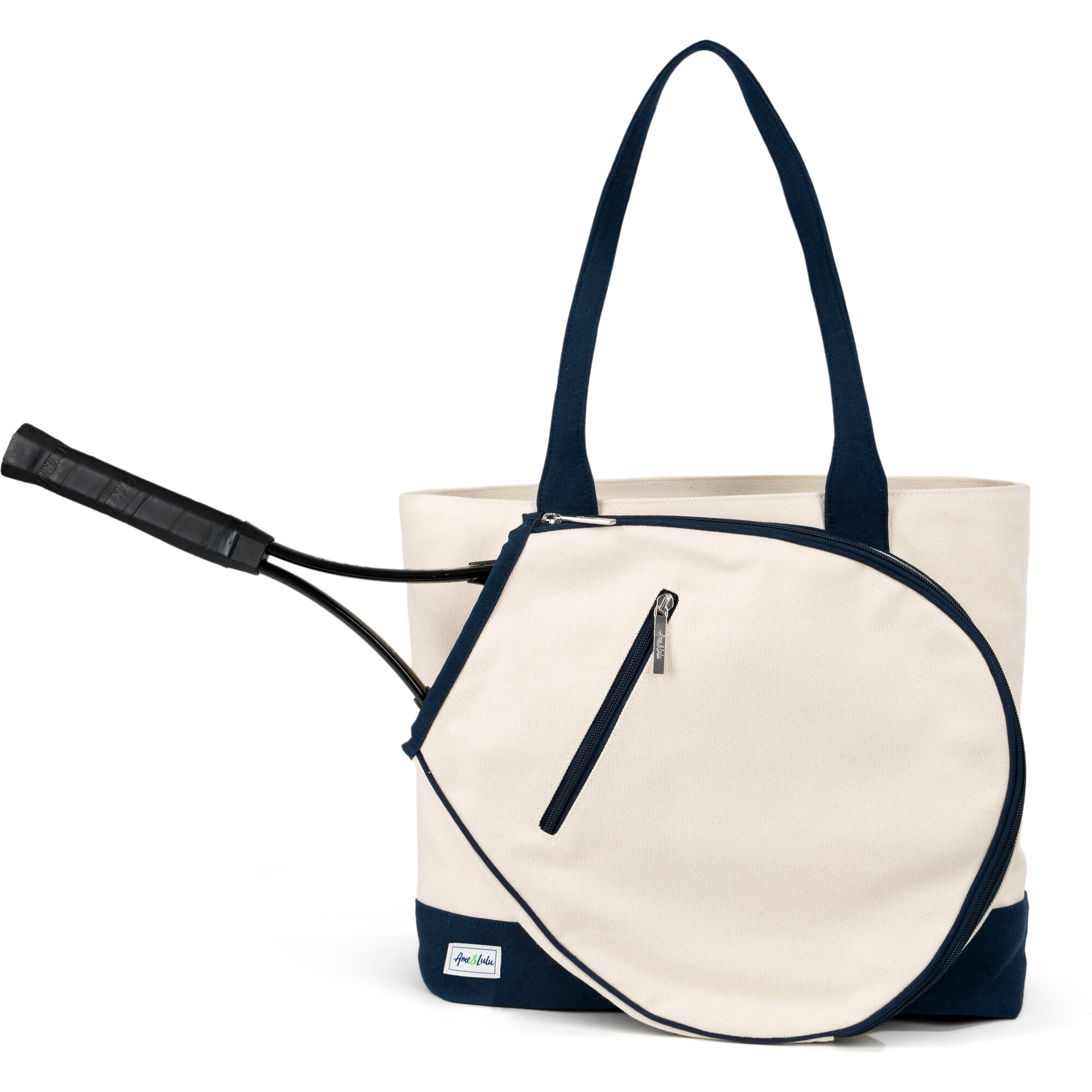 Women's Volley Tennis Tote, Navy - Bags - 1