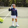 Kid's On the Court Sweatshirt, Tennis Hearts - Loungewear - 2