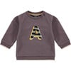 Sweatshirt, Embroidered "A" - Sweatshirts - 1 - thumbnail