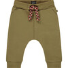 Sweatpants, Olive - Sweatpants - 1 - thumbnail