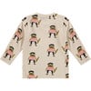 Long Sleeve Tee Shirt, French Frog - T-Shirts - 2