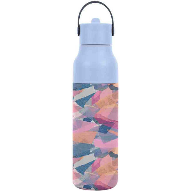 Sport 500ml Water Bottle, Pink Abstract
