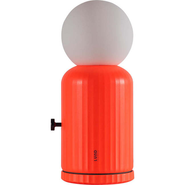 Wireless 8-Color Changing Lamp With Charger, Coral