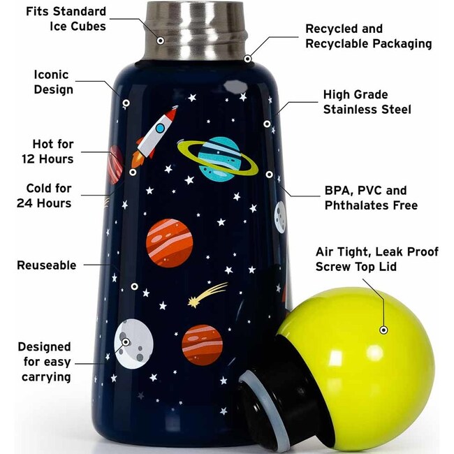 Skittle Mini Water Bottle, Planets - Water Bottles - 2