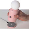 Wireless 8-Color Changing Lamp With Charger, Pink - Lighting - 3