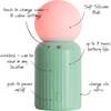 Wireless 8-Color Changing Mini Lamp, Mint - Lighting - 2