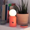 Wireless 8-Color Changing Lamp With Charger, Coral - Lighting - 4