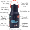 Little Lund Water Bottle, Ocean - Water Bottles - 2