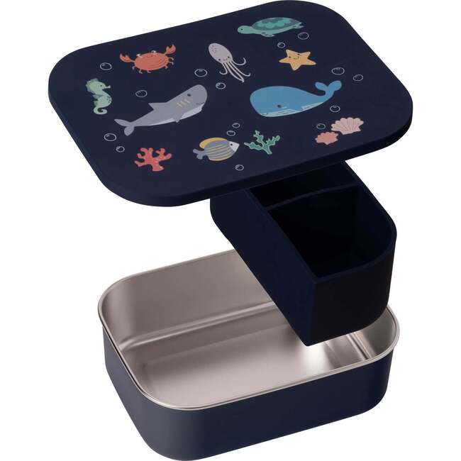 Little Lund Lunch Box, Ocean - Lunchbags - 2