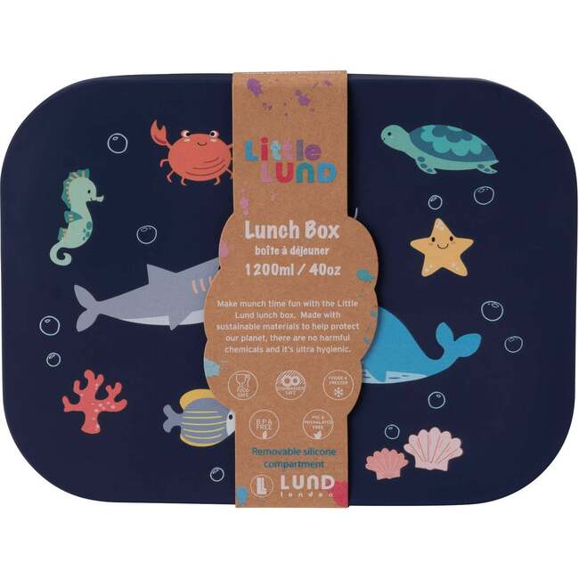 Little Lund Lunch Box, Ocean - Lunchbags - 3