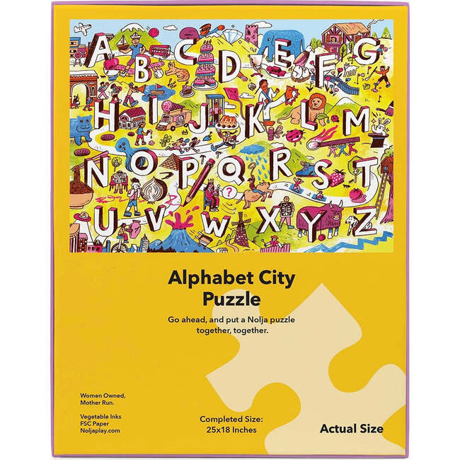 NOLJA ALPHABET CITY PUZZLE - Puzzles - 4