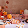 Pink & Orange Stripy Pumpkin Plates - Paper Goods - 2