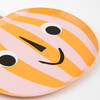 Pink & Orange Stripy Pumpkin Plates - Paper Goods - 3