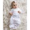 Maria Smocked Pima Gown, Girls, White - Nightgowns - 3