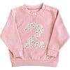 Liberty of London Children's Birthday Jumper, Pink - Sweatshirts - 1 - thumbnail