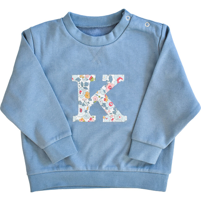 Liberty of London Children's Personalised Jumper, Blue
