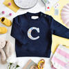 Liberty of London Children's Personalised Jumper, Navy - Sweatshirts - 3