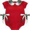 Holiday Tartan Rosie Bubble - Onesies - 1 - thumbnail
