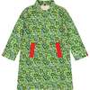 Green Floral Lily Dress - Dresses - 1 - thumbnail