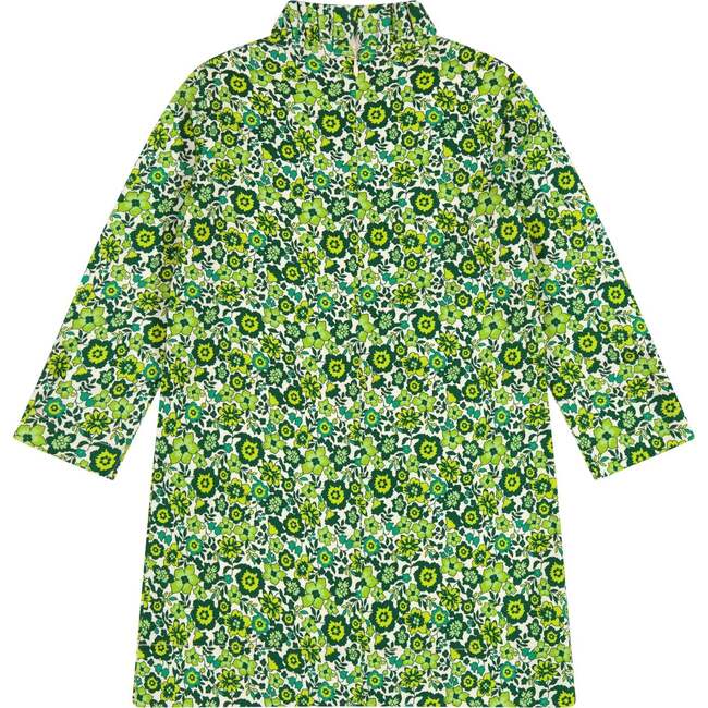 Green Floral Lily Dress - Dresses - 4