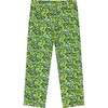 Green Floral Legging - Leggings - 1 - thumbnail