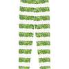 Green Striped Floral Legging - Leggings - 2