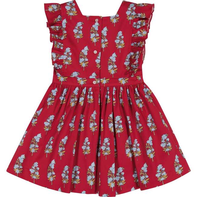 Jazzy Cornflower Pinny Dress - Dresses - 3