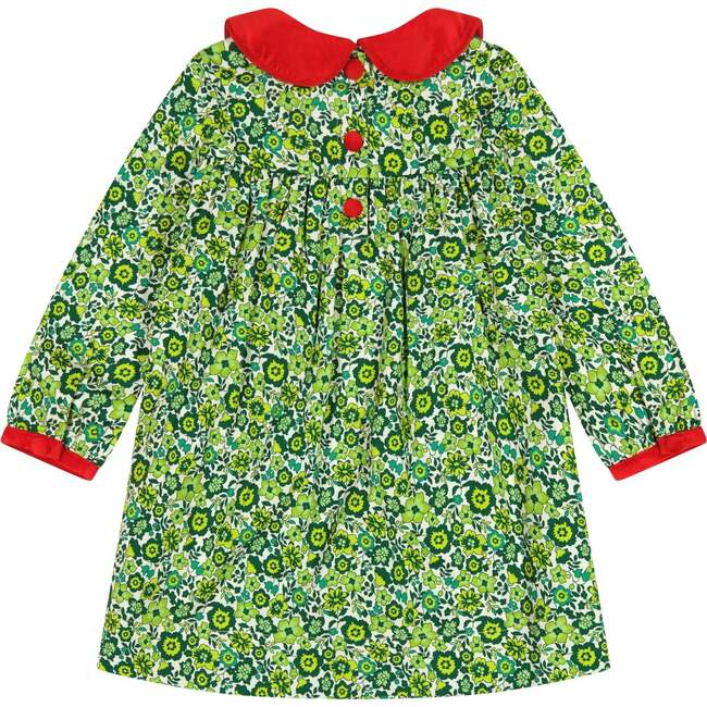 Green Floral Georgia Dress - Dresses - 2