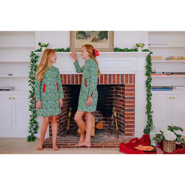 Green Floral Lily Dress - Dresses - 3