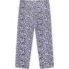 Blue Microfloral Legging - Leggings - 2