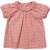 Margaret Blouse, Pink Gingham - Blouses - 1 - thumbnail