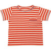 Willie T-Shirt, Red Stripe - T-Shirts - 1 - thumbnail