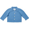 Pat Baby Jacket, Blue - Jackets - 1 - thumbnail